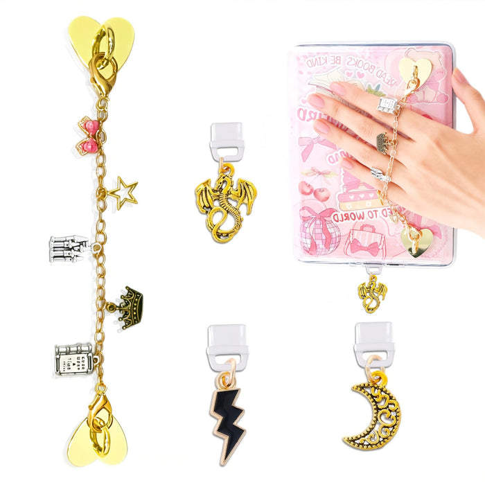 Wholesale Valentine' s Day pendant,  bow,  phone dust plug,  heart-shaped stand