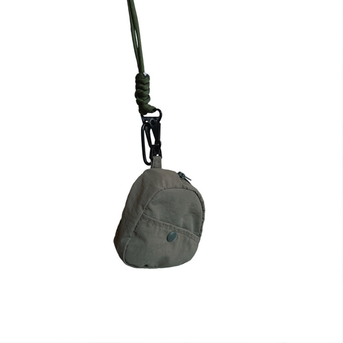 Wholesale New neck hanging small bag, trendy children's baby accessory bag, stylish headphone bag, portable wallet for outdoor use