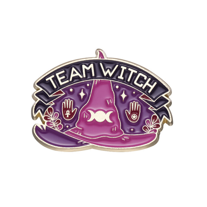 Wholesale Zinc Alloy Purple Romantic Brooch Set Dreamy Design Fashion Accessory