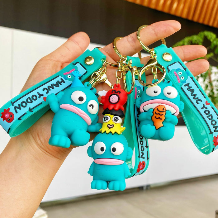 Wholesale  Cartoon keychain cute doll pendant car school bag key chain