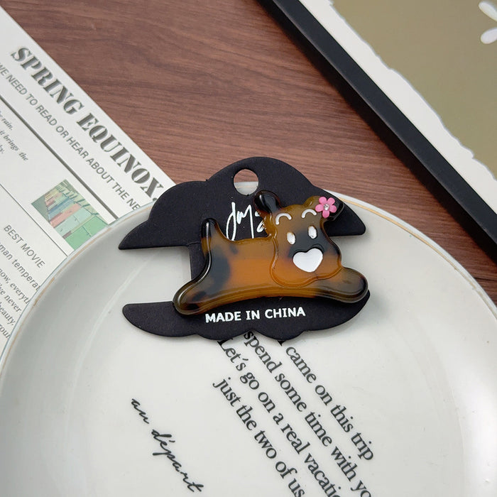 Wholesale cute puppy hair clip