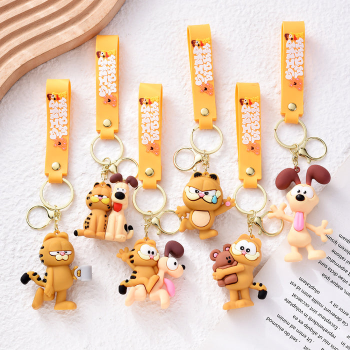 Wholesale Cute Cartoon Silicone Anime Keychain