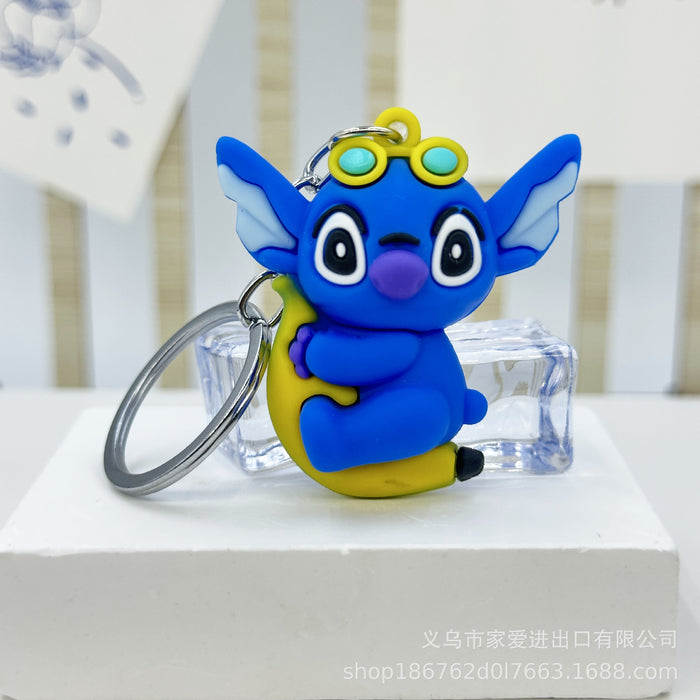 Wholesale Cartoon PVC Doll Keychain (F) JDC-KC-JiaA007