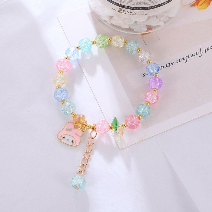 Wholesale Popcorn Crystal Bracelet Hand String Ornaments