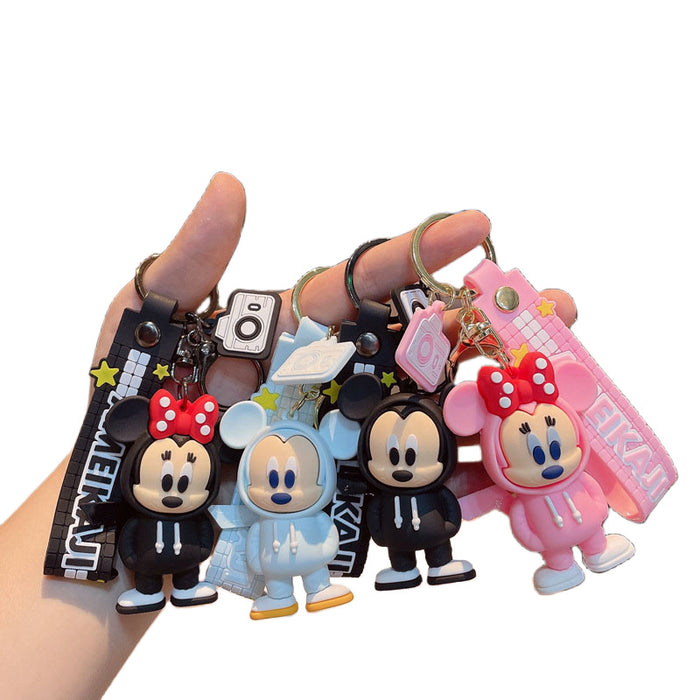 Wholesale PVC Cartoon Doll Keychain JDC-KC-YiD031