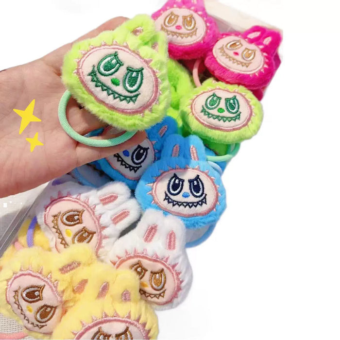 Wholesale hair band rubber doll net red bubble hair accessories girl headdress