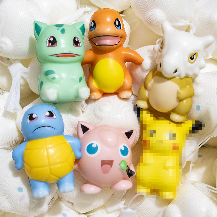 Wholesale 7pcs/set Decompression Internet celebrity hot-selling decompression children' s toy slow rebound pinch