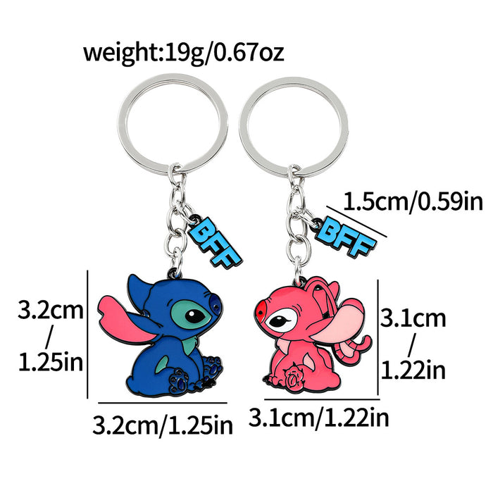 Wholesale Anime Cute Keychain Alloy Pendant Necklace JDC-NE-ShaoH015