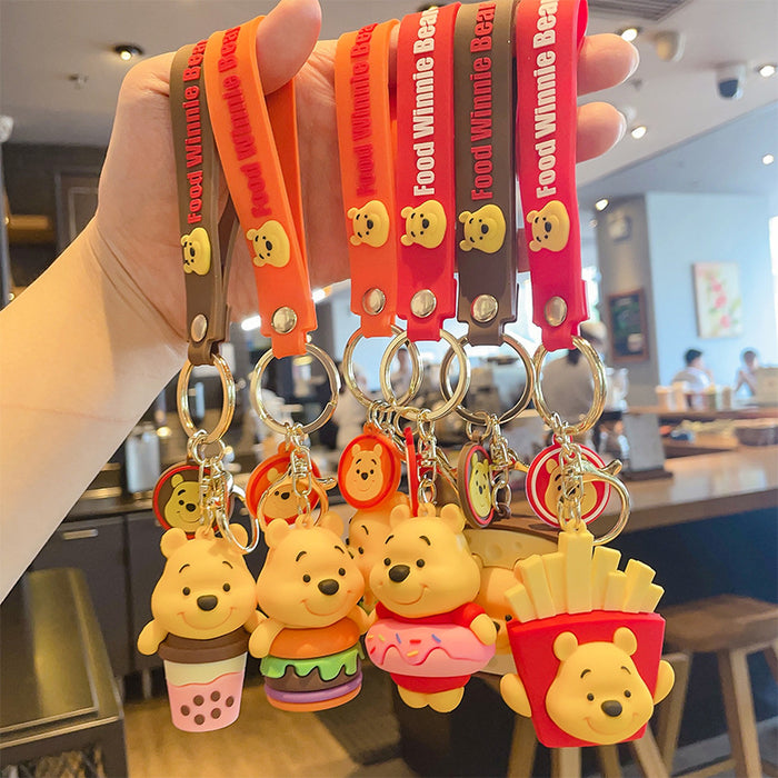 Wholesale Cute Bear PVC Keychains