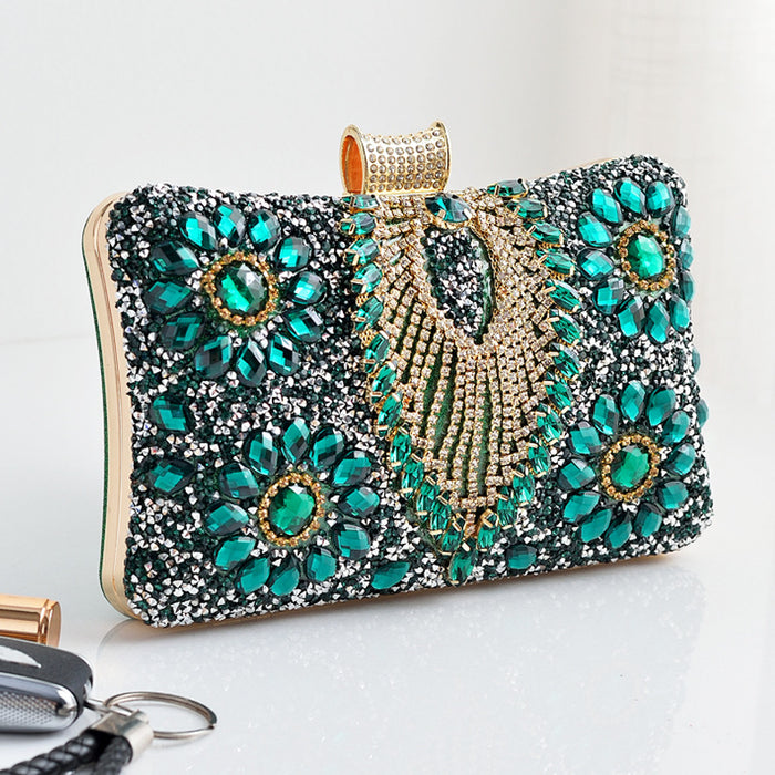 Wholesale Diamond Party Bags Rhinestone Evening Bags Handbags JDC-HB-YiX001