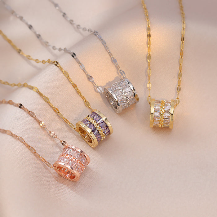 Wholesale Necklace zircon design, letter necklace, collarbone chain