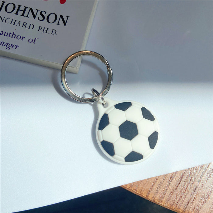 Wholesale PVC Protective Cover Cartoon Cute Anti-lost Device Silicone Protective Cover Keychain JDC-KC-YiJia001