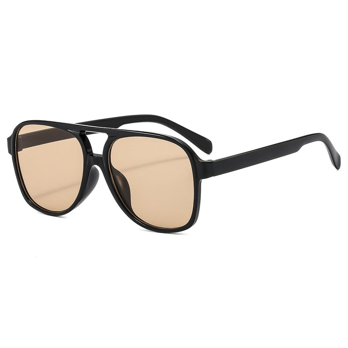 Wholesale Large Frame  Double Beam Sunglasses