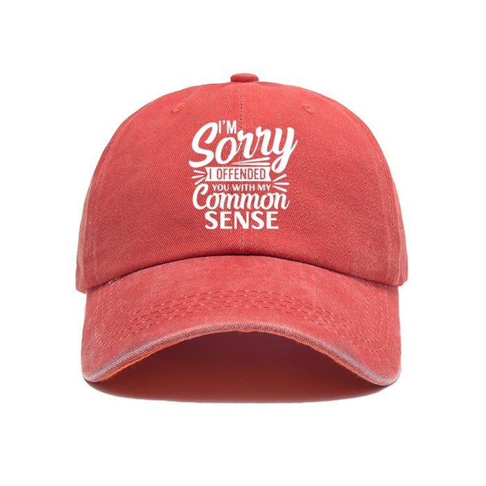 Wholesale New letter baseball cap with personalized curved roof and dome sunshade hat