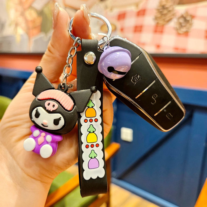 Wholesale Silicone Cartoon Doll Keychain JDC-KC-YiZhuo001