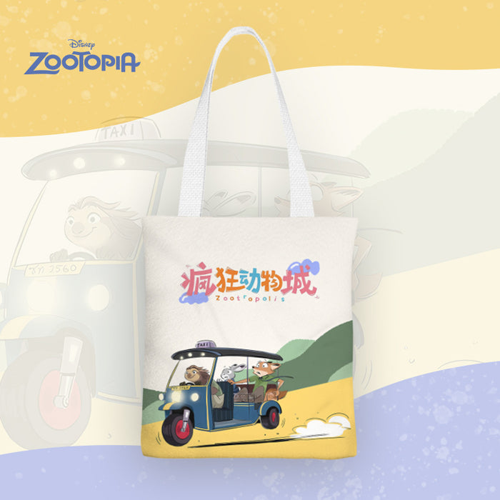 Wholesale Cartoon-patterned canvas shoulder bags