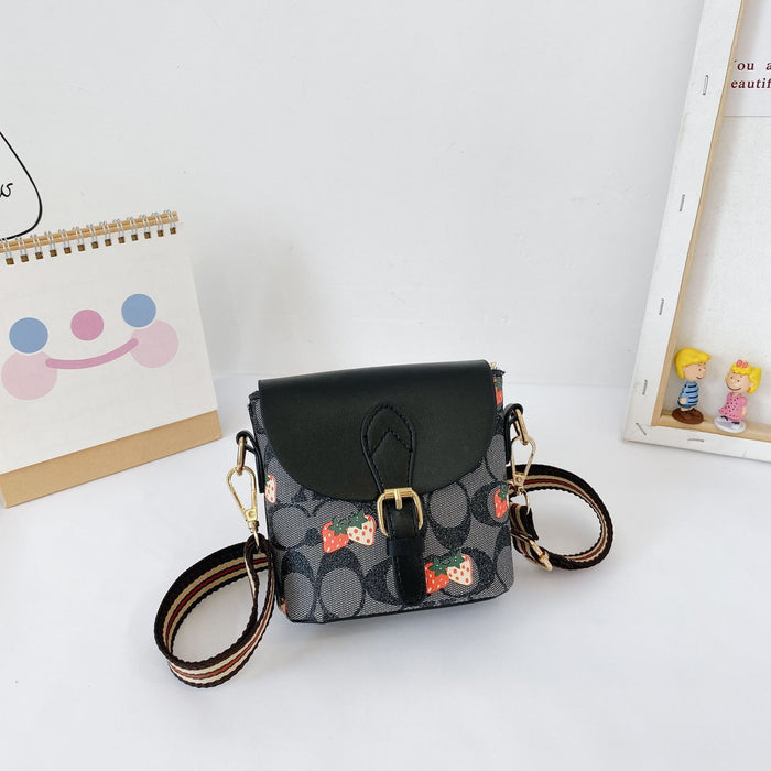 Wholesale Square Bag Children's Bag PU Crossbody Bag JDC-SD-KaNi003