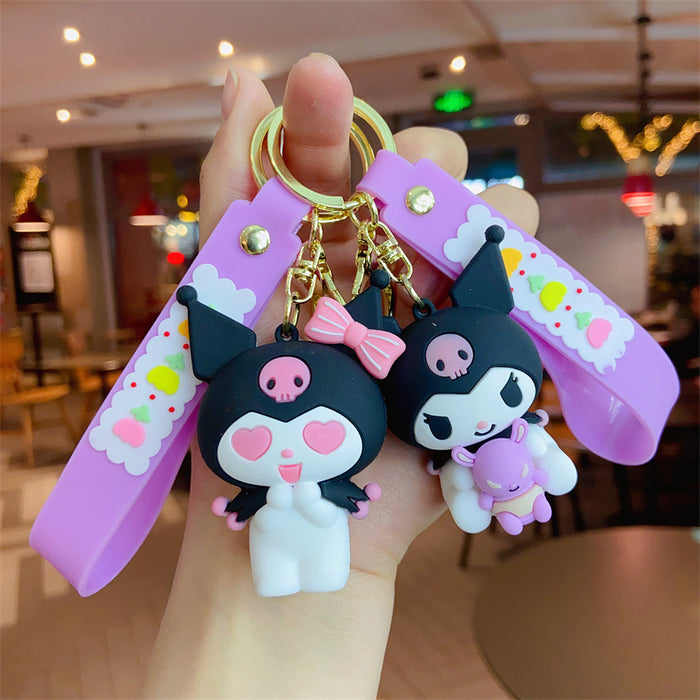 Wholesale Crossdressing Cartoon Doll Keychain JDC-KC-Many004