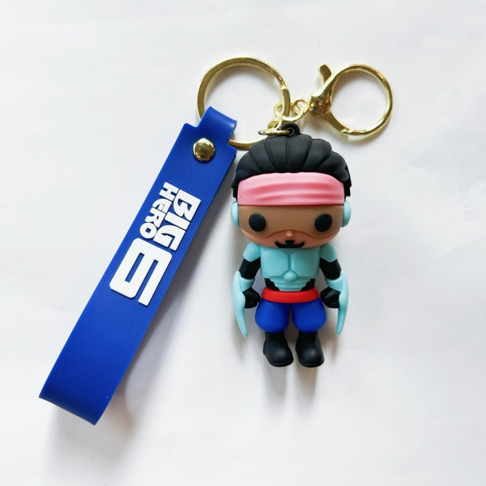 Wholesale PVC Cartoon Doll Keychain JDC-KC-WuYi192