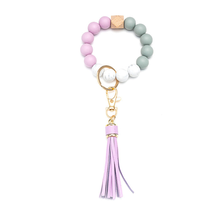 Wholesale Tassel Rhinestone Software Keychains