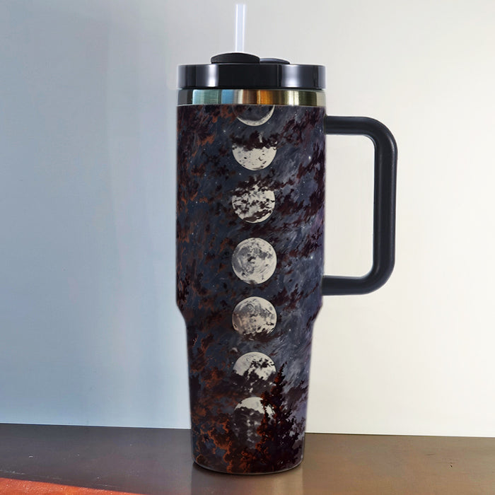 Wholesale 40oz Car Cup  moon Stainless Steel  ice bullies cup Tumbler Thermos Cup