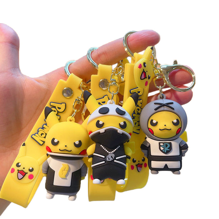 Wholesale PVC Cartoon Cute Doll Keychain JDC-KC-Yid021