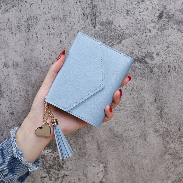 Wholesale PU Tassel Wallet with Chinese Vintage Design Stylish Daily Coin Purse MOQ≥3