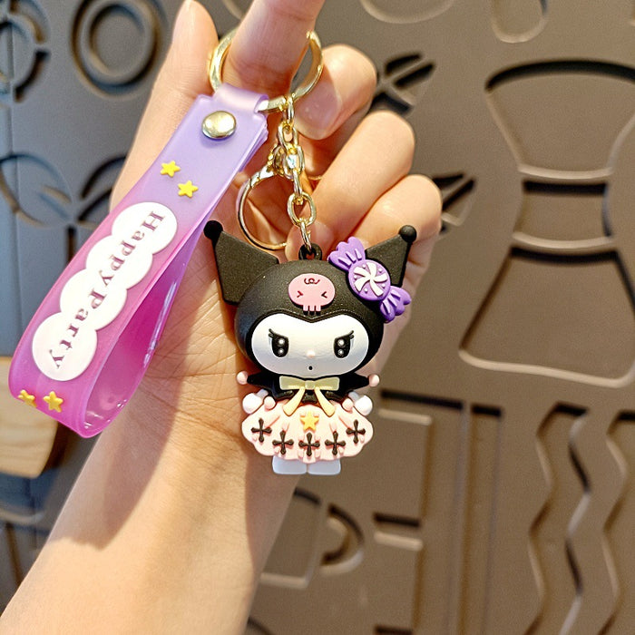 Wholesale 5pcs Cartoon keychain, cute backpack pendant, car keychain