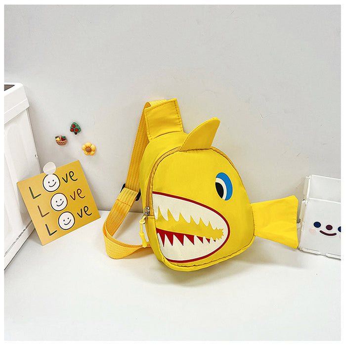 Wholesale Children's bag, personalized chest bag, baby's outdoor travel, stylish crossbody small bag