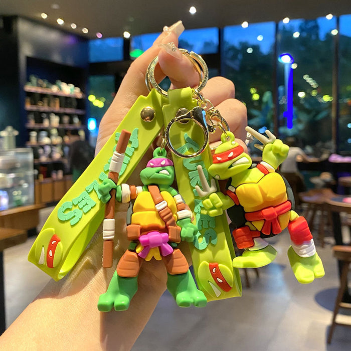Wholesale Metal Figurine Keychain Large Size Car Key Accessory Decorative Gift