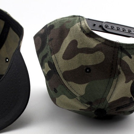 Wholesale Camouflage Boys Baseball Cap Wide Brim Adjustable Summer Sun Hat
