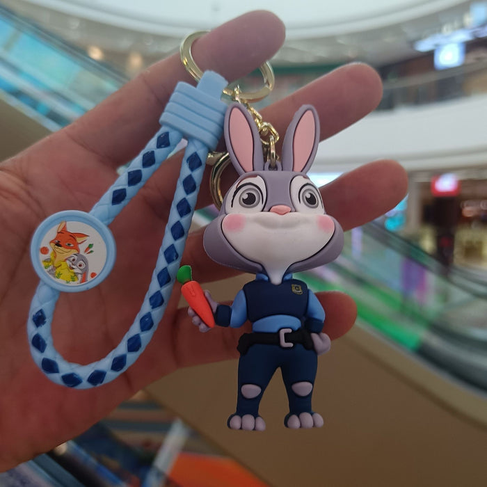 Wholesale Children's Cute Cartoon PVC Keychain JDC-KC-YiChang024