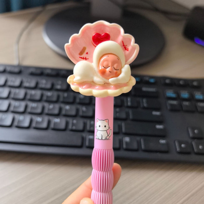 Wholesale Creative Monster Soft Grip Star Character Gel Pen 0. 5mm Cute Trendy Writing Tool