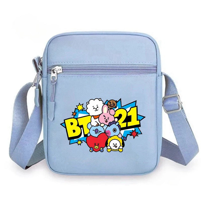 Wholesale Trendy Cartoon Print PVC Small Shoulder Bag For Women Lightweight Casual Fashion Accessory