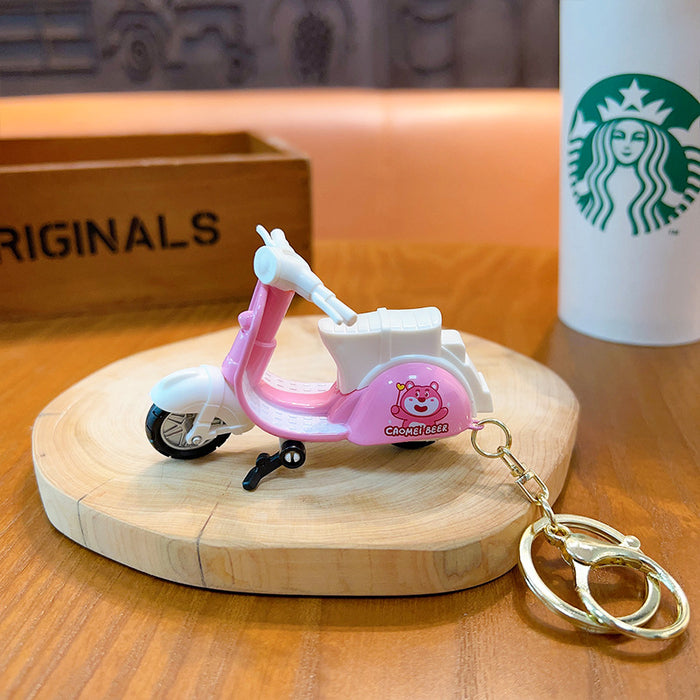 Wholesale Cartoon Alloy Electric Vehicle Model Keychains JDC-KC-YanG028