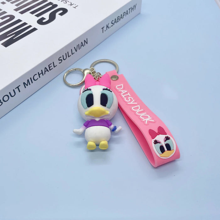 Wholesale Cartoon Doll Silicone Keychain JDC-KC-JuShu042