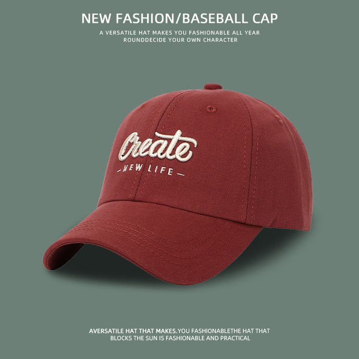 Wholesale Hat baseball cap peaked cap versatile summer sun protection hat sun hat for women and men sun protection adjustable