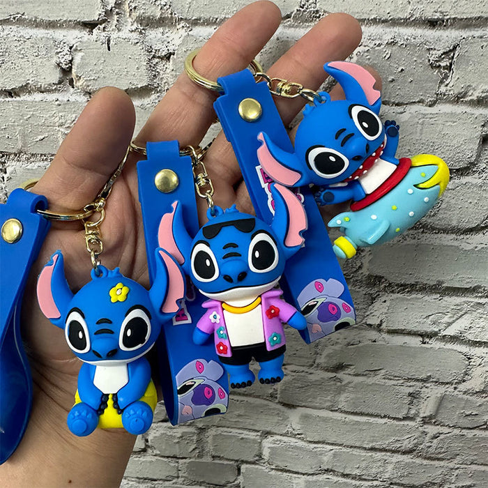 Wholesale PVC Cartoon Doll Keychain JDC-KC-XingS019