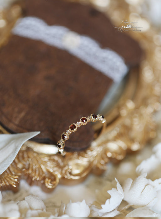 Wholesale Wreath Natural Rose Cutting Luxury Ring