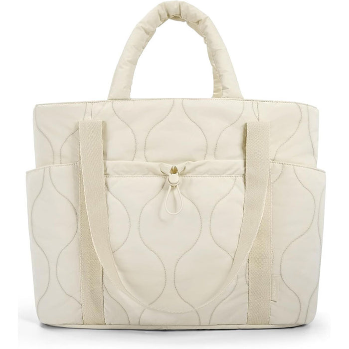 Wholesale Down Tote Quilted Travel Handbag Large Capacity Waterproof Lightweight Travel Bag