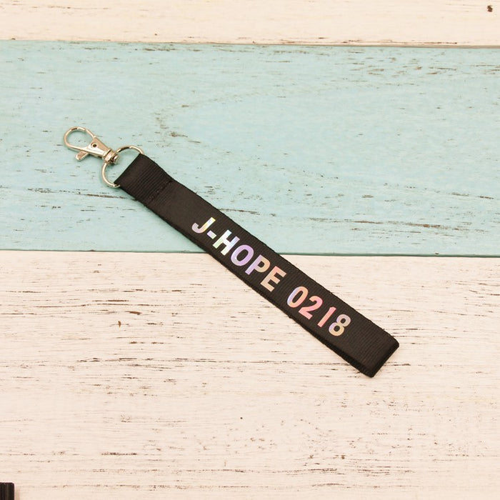 Wholesale Leather Name Tag Lanyard Keychain JDC-KC-HanTian018