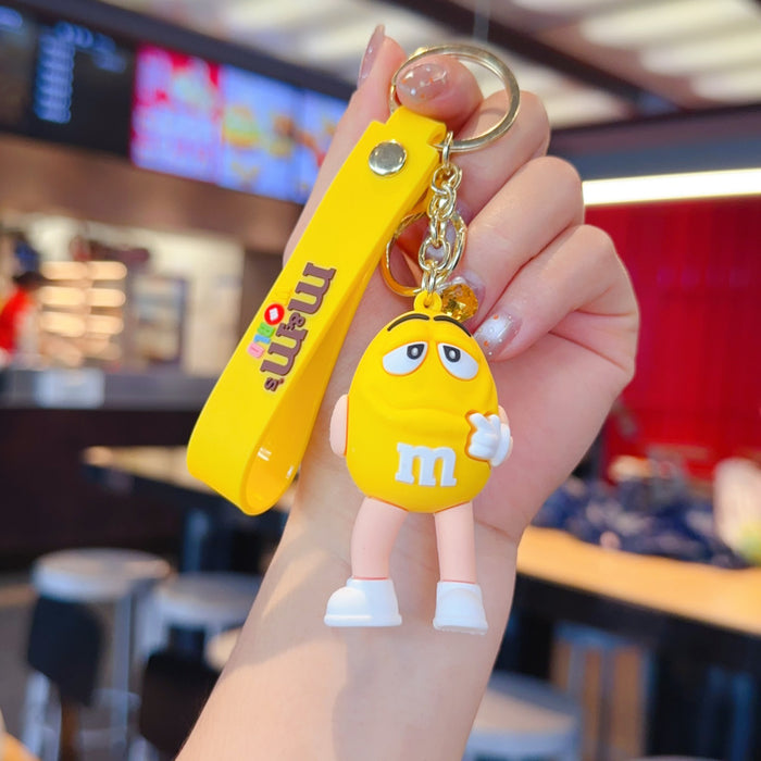 Wholesale Creative PVC Cartoon Couple Keychain