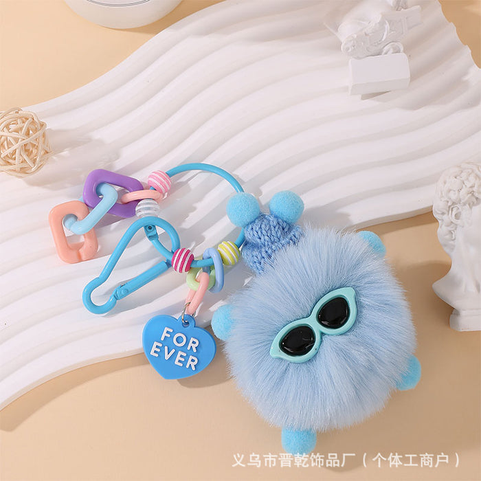 Wholesale Cartoon Cute Plush Keychains JDC-KC-Jinqian002