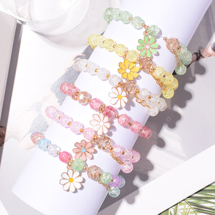 Wholesale Iron Alloy Colorful Beaded Bracelet Jewelry Accessory for Women