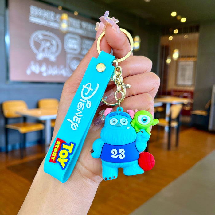 Wholesale Cartoon Monster Keychain Cute Doll Bag Pendant