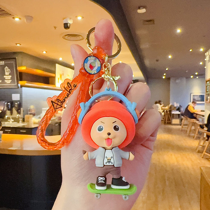 Wholesale Cartoon Doll PVC Keychain JDC-KC-JinG007