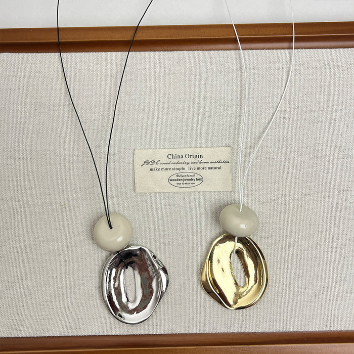 Wholesale Pendant necklace, light luxury, niche, high-end, long sweater chain accessory