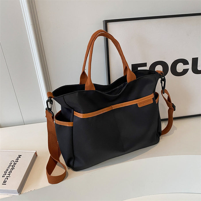 Wholesale tote waterproof outing lightweight crossbody bag canvas bag