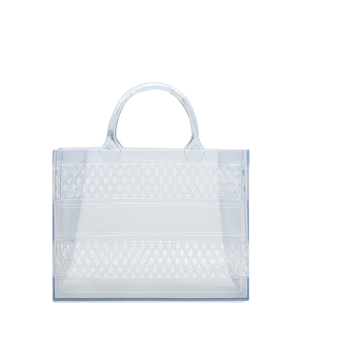 Wholesale PVC Hollow Out Large Capacity Beach Bag JDC-SD-Yixuan018