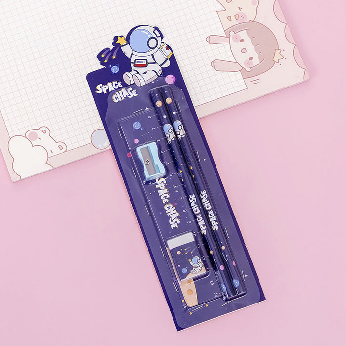 Wholesale Creative Children's Gifts Cartoon Stationery Set